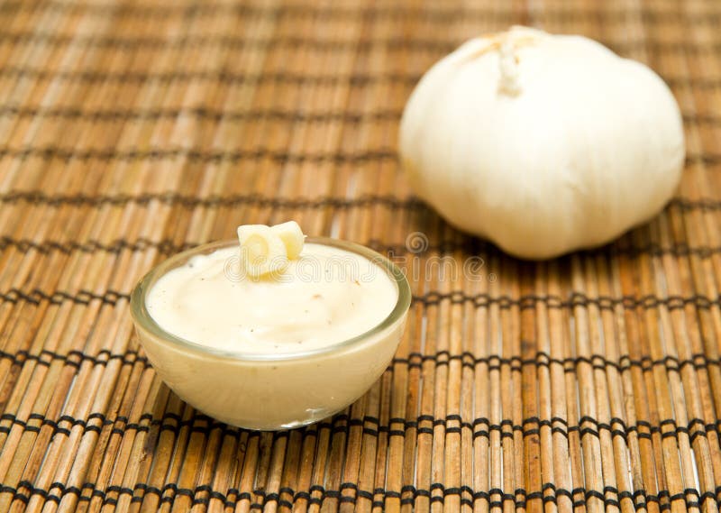 Fresh sauce royalty free stock photos