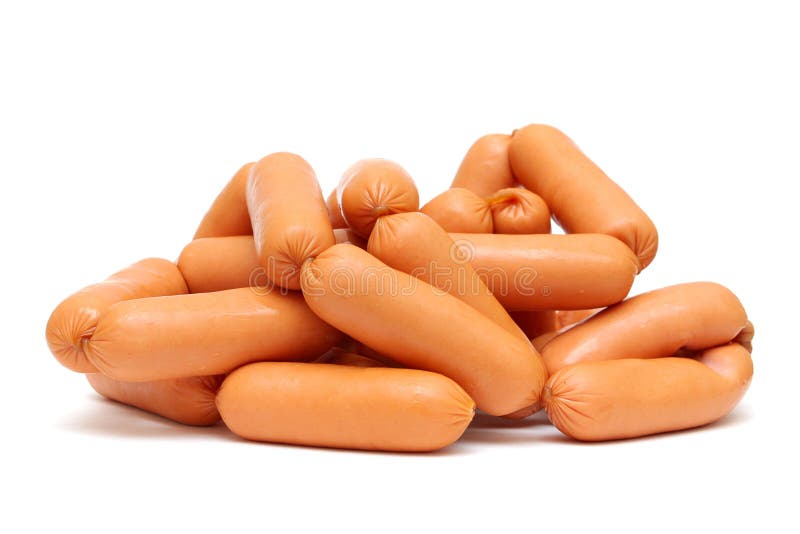 Fresh sausage with cheese stock photo. Image of sausage 17961310