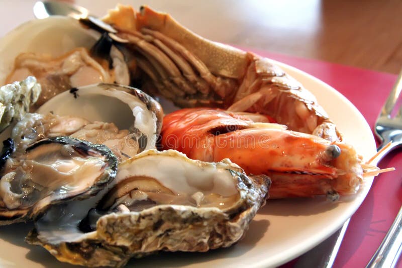 Fresh seafood stock photo. Image of eating, dish, cooking 6701814