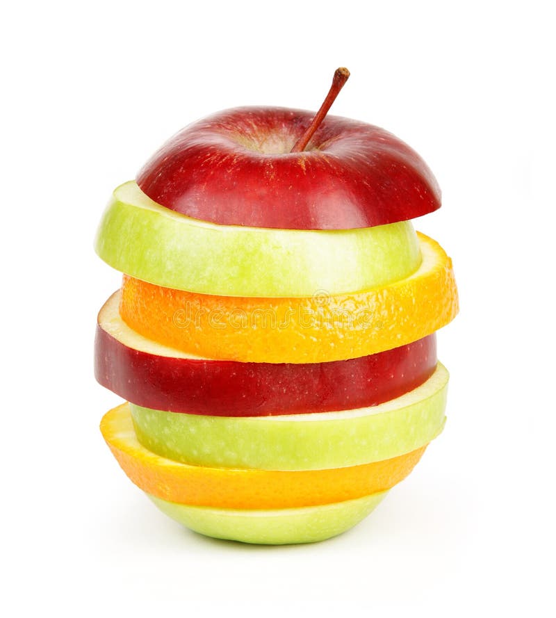 Fresh sliced fruit royalty free stock photo Fresh sliced fruit royalty free stock photo