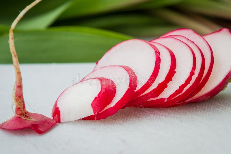 Fresh sliced radish stock image. Image of fresh, cook 40814475