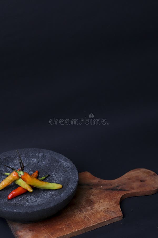 Fresh and spicy chilies stock images