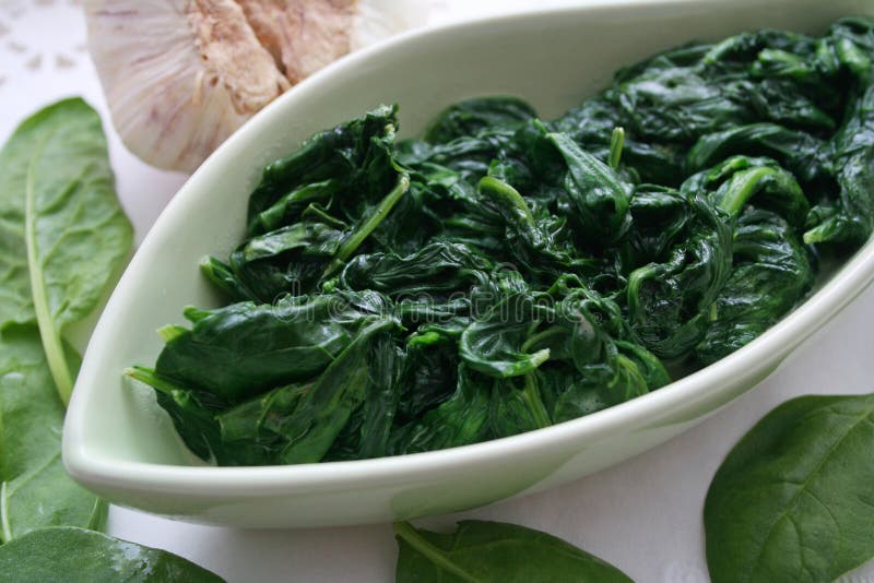 Fresh spinach stock photo. Image of spinach, dinner, fresh - 9207090