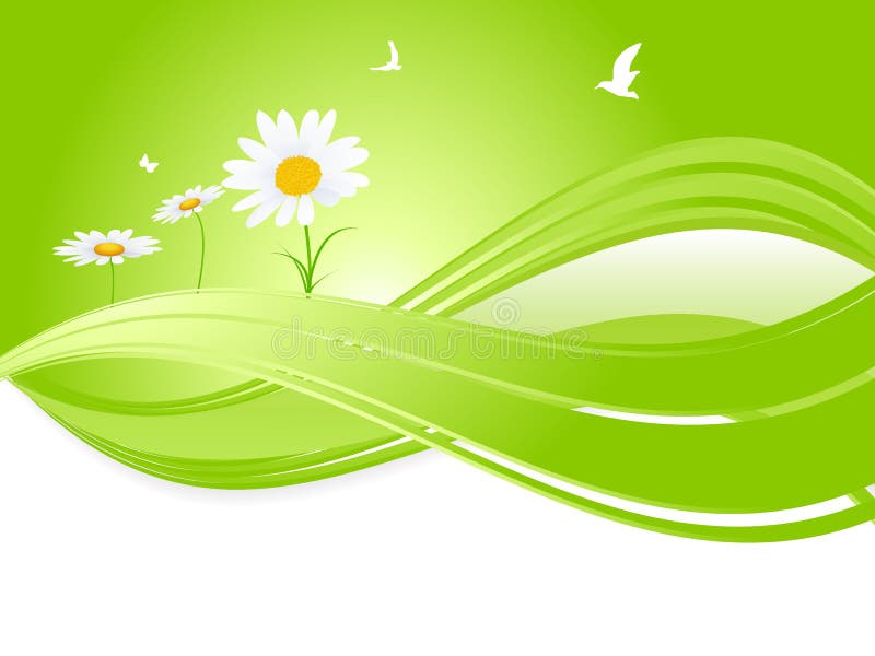 Fresh spring illustration vector illustration