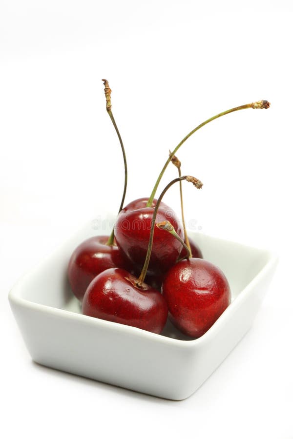 Fresh sweet cherry