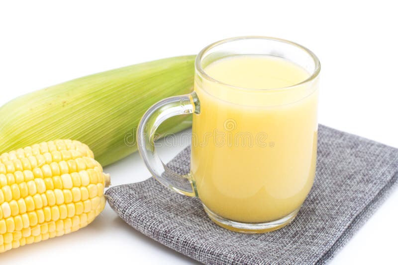 Fresh sweet corn juice stock image. Image of vegetarian - 28585597