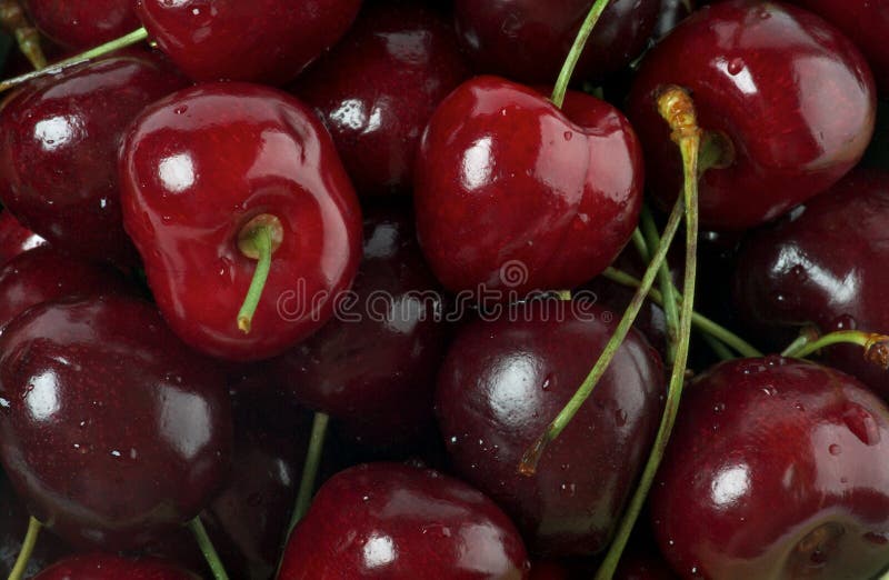 Fresh Swet Cherry background