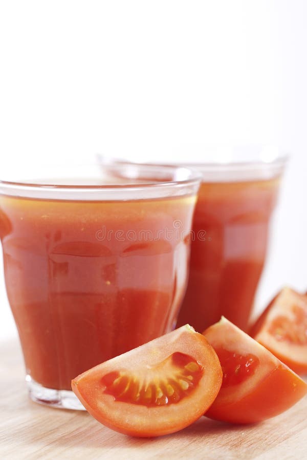 Fresh tomato juice