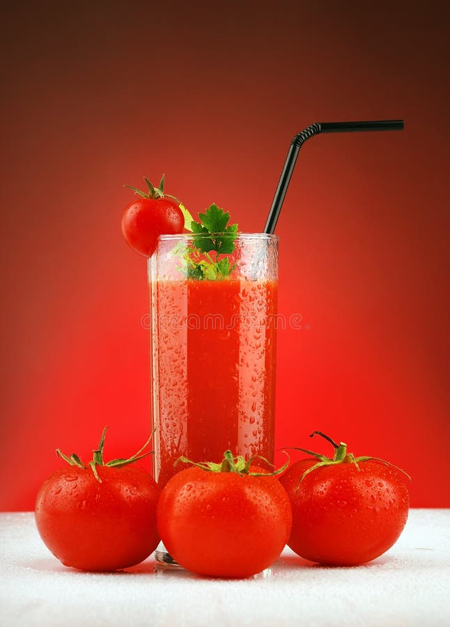 Fresh tomato juice