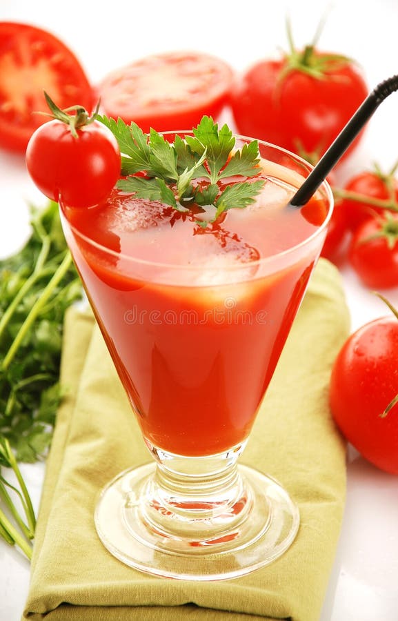 Fresh tomato juice