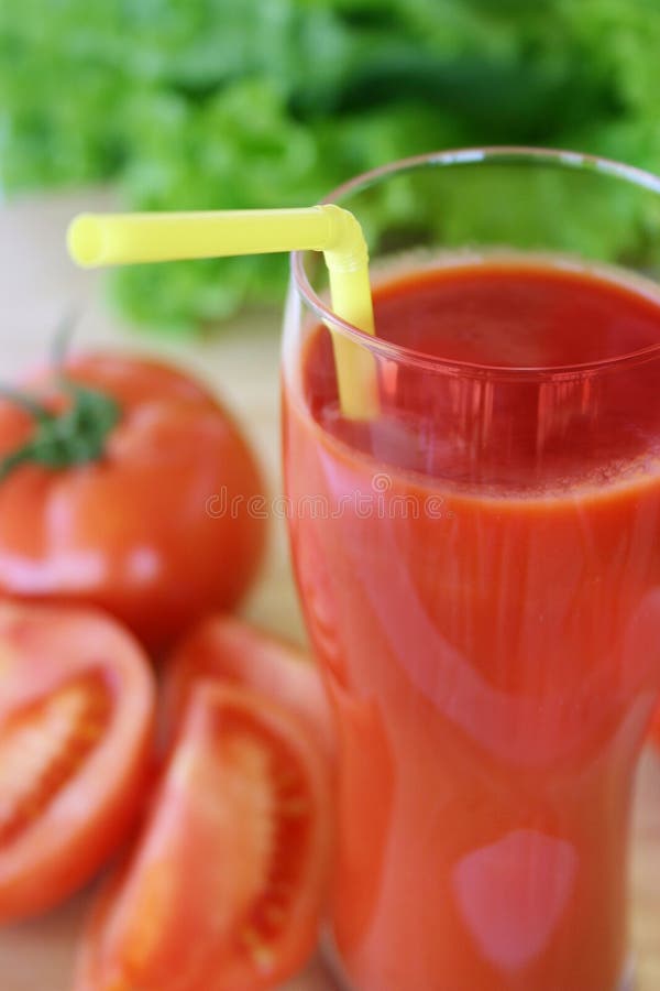 Fresh tomato juice