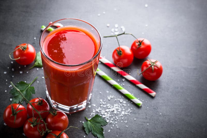 Fresh tomato juice