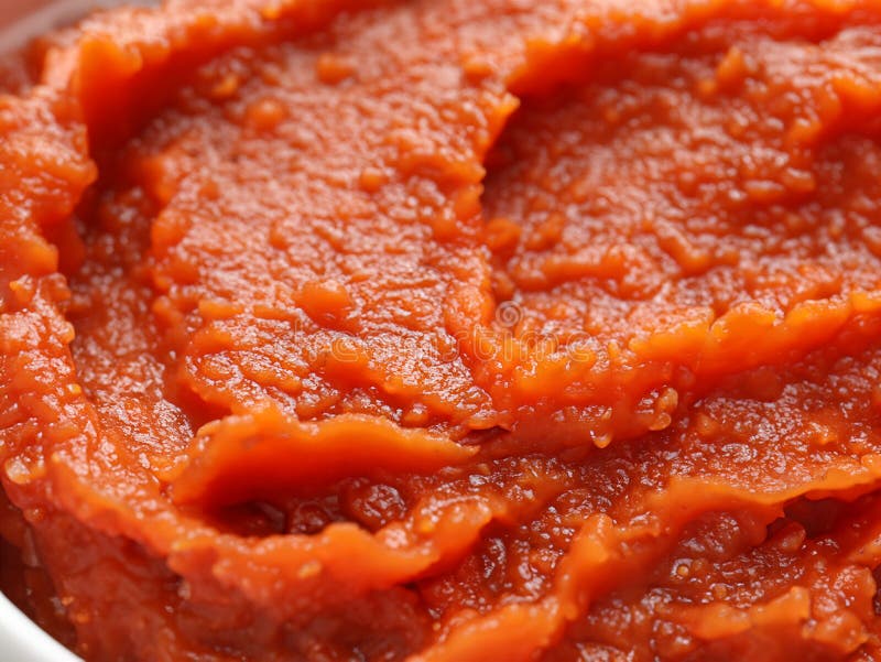 Fresh Tomato Sauce in the Pan Stock Image - Image of homemade, cuisine