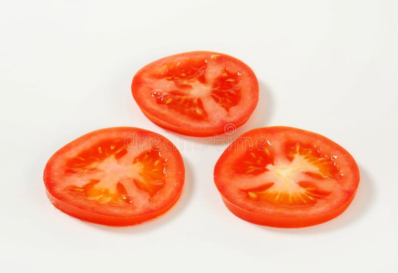 Fresh tomato slices