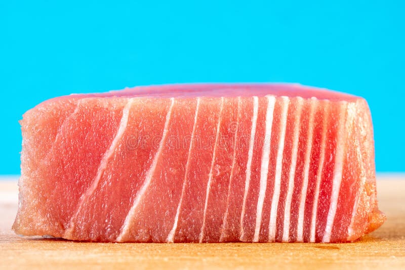 Fresh tuna meat stock photo. Image of kitchen, dinner 176579386