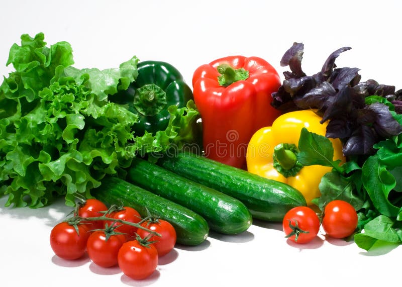 Fresh vegetables stock image. Image of market, healthy 12748931