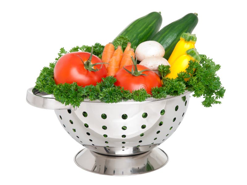 Fresh vegetables basket