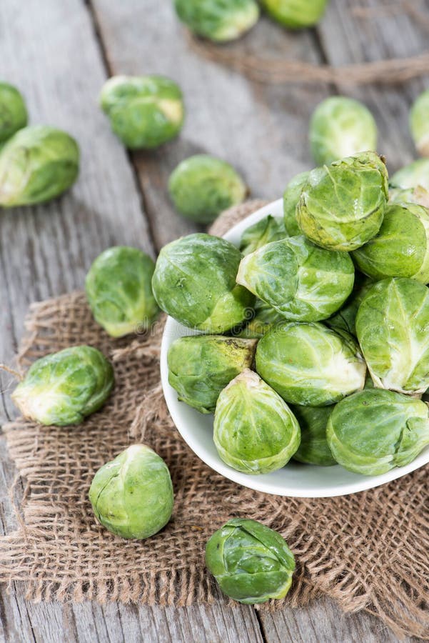 Fresh Brussel Sprouts stock image. Image of nature, organic 34256333