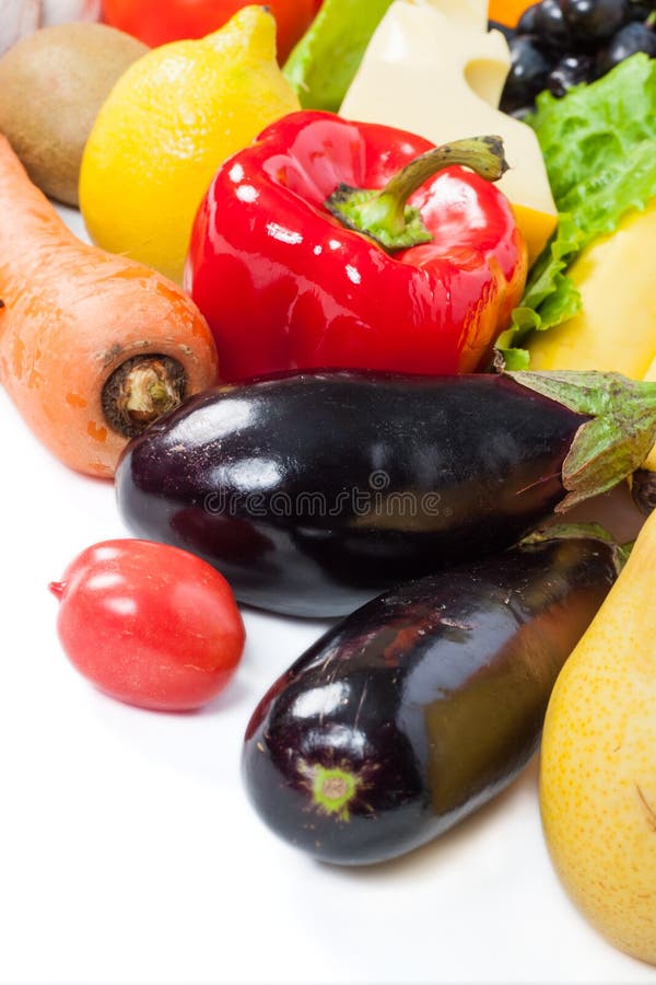 Fresh vegetables and fruits