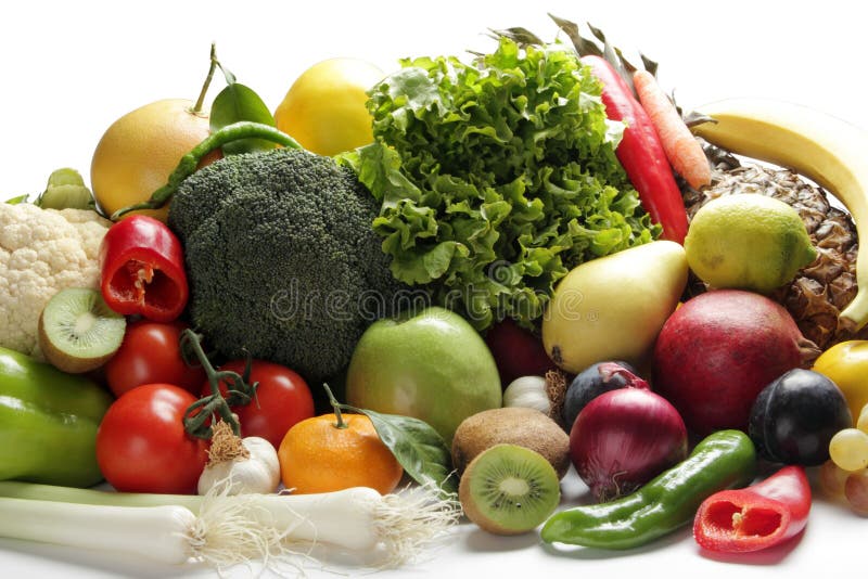 Fresh Vegetables and Fruits Stock Image Image of carrot, lifestyle