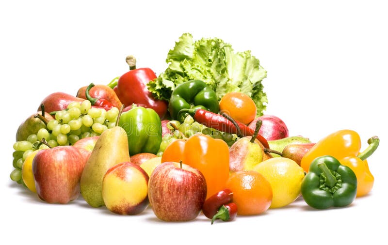 Fresh vegetables and fruits