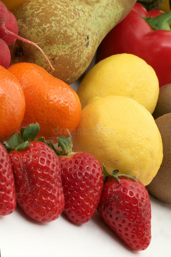 Fresh Vegetables and Fruits Stock Image Image of grapefruit, color