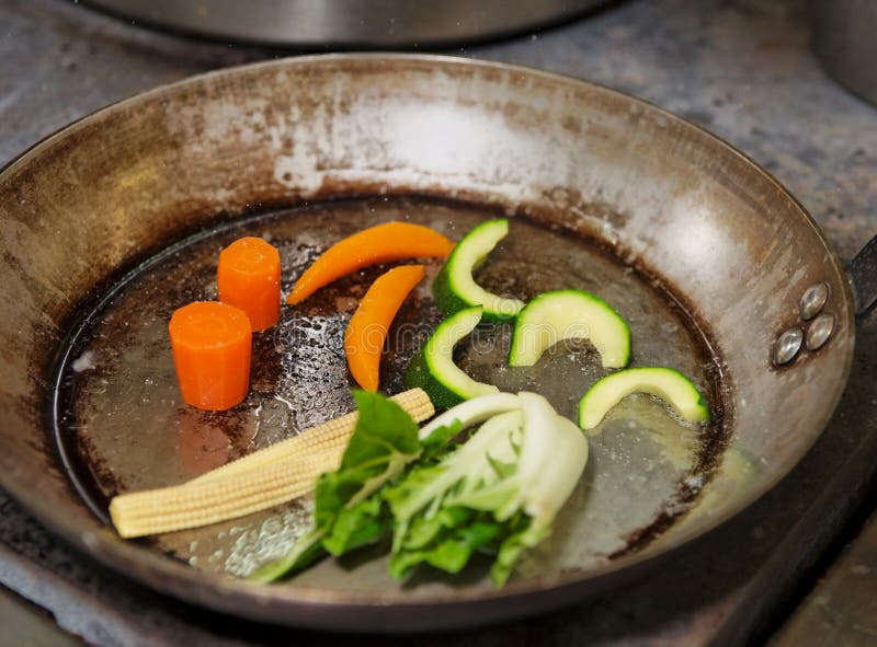 Fresh Vegetables Stir Fried Stock Image - Image of fresh, frying: 25129259