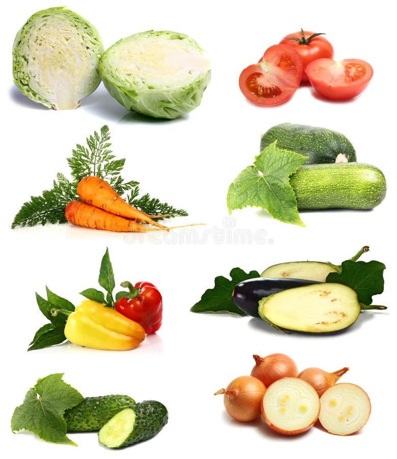 Fresh and vitamins vegetables