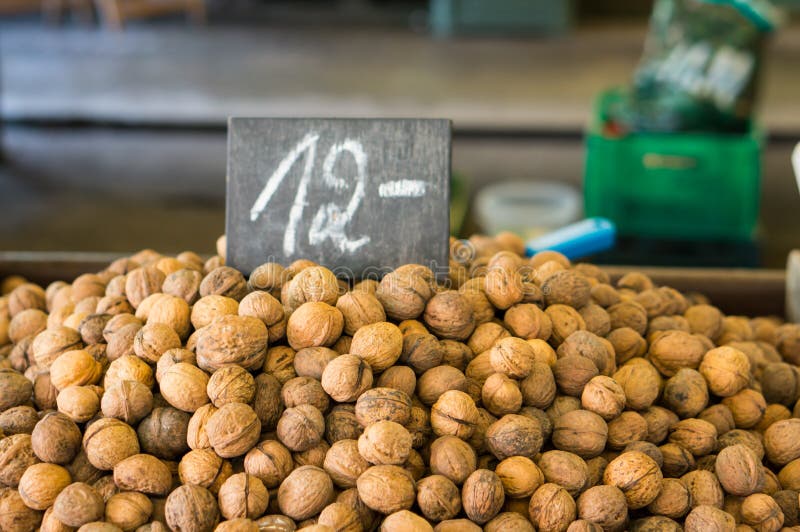 Fresh walnuts stock image. Image of walnuts, sale, nuts 39922123
