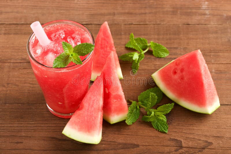 Fresh water melon drink