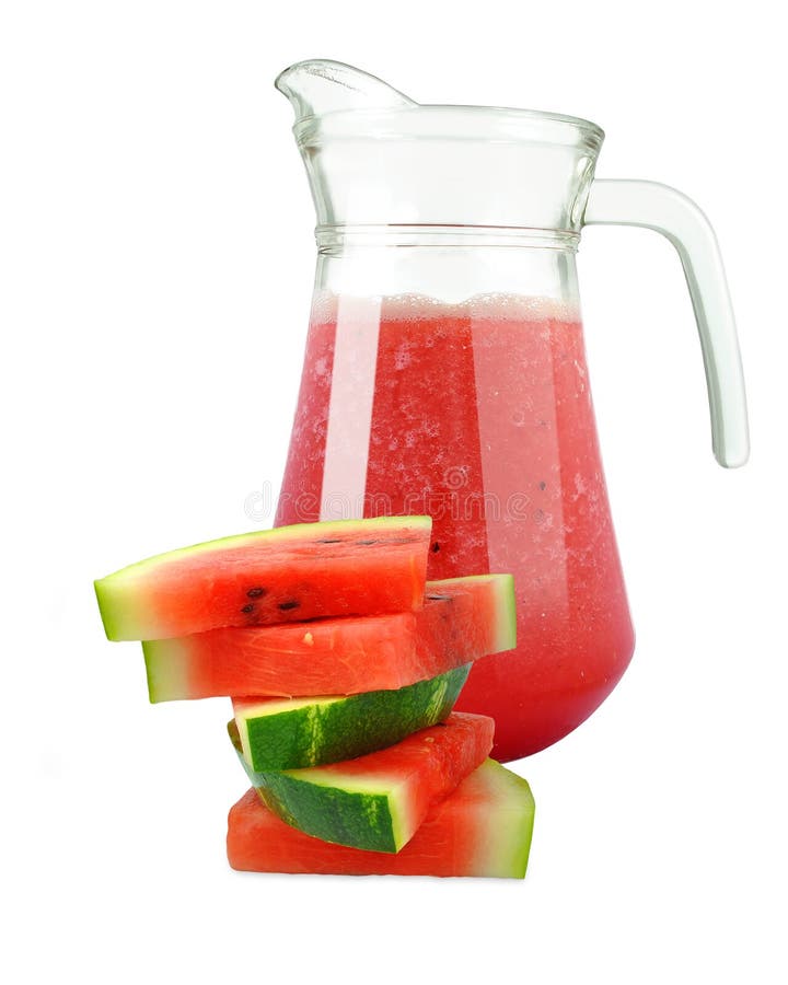 Fresh watermelon juice stock image. Image of water, watermelon 43005761
