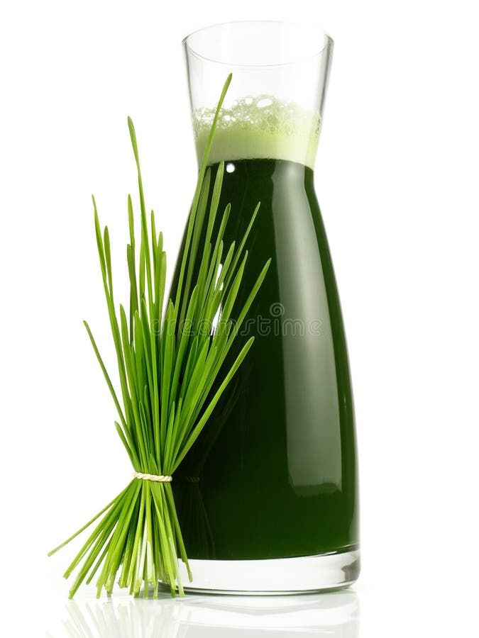 Fresh Wheatgrass Juice Healthy Nutrition Stock Image Image of isolation, health 186381191