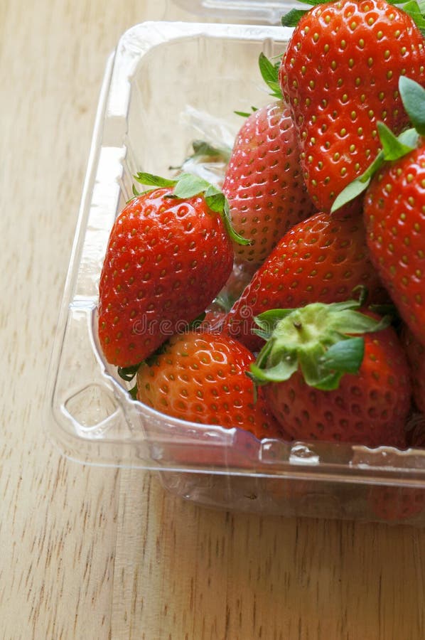 Packing Strawberries Fruit Fresh Stock Image Image of fruit, healthy