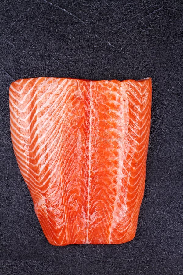 Fresh Wild Salmon stock photo. Image of delicacy, meal 65719940