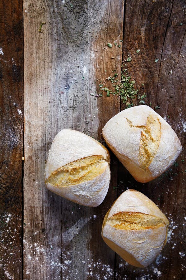 Freshly baked bread rolls stock photo. Image of buns 26502534
