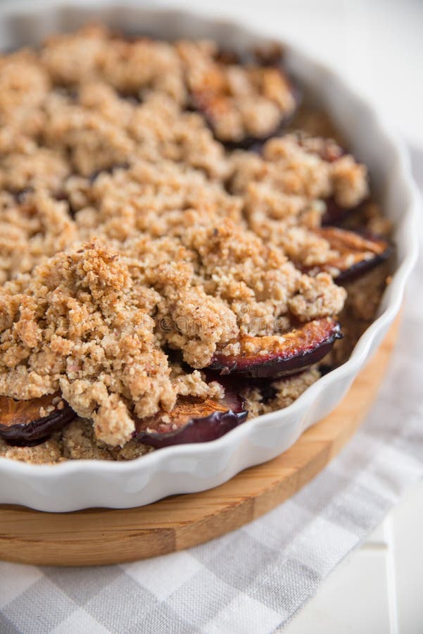 Freshly Baked Crumble Cake