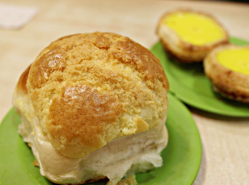 Freshly Baked Delicious Crispy Bun Stock Image Image of abstract, bread 18241033