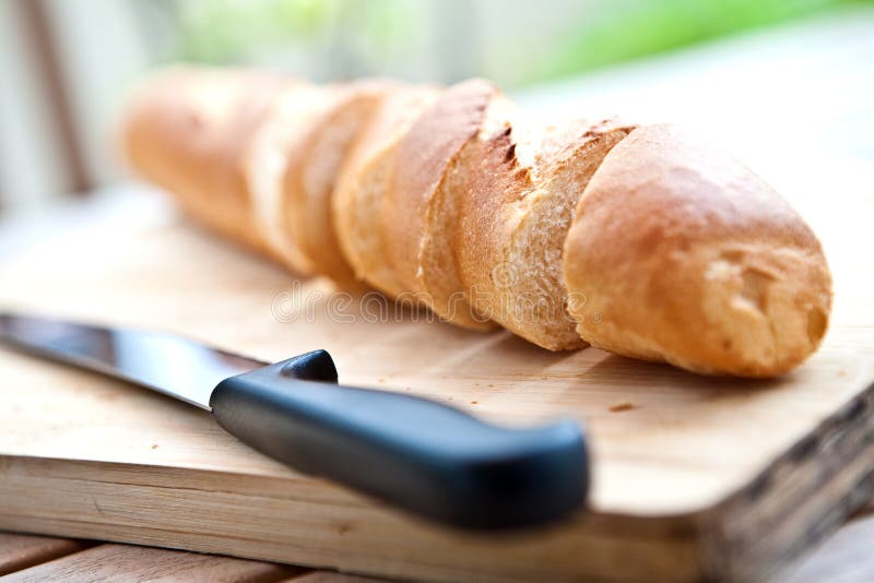 Freshly Baked French Baguette Stock Photo Image of food, cook 18236820