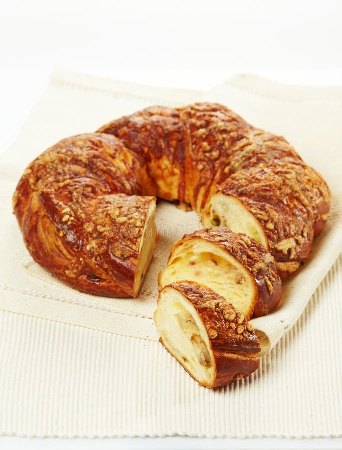 Freshly baked sweet bread stock image. Image of closeup 32478645