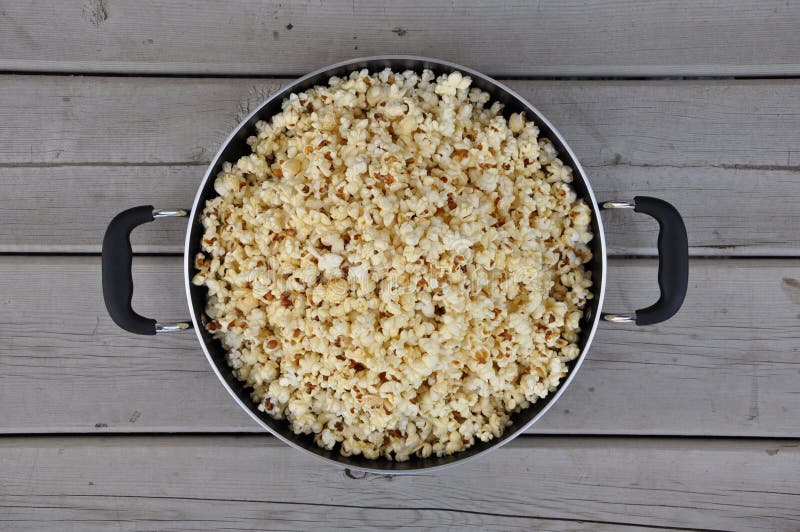 Freshly cooked hot popcorn stock photo. Image of foods 32867258