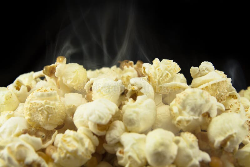 Freshly Made Popcorn royalty free stock photography