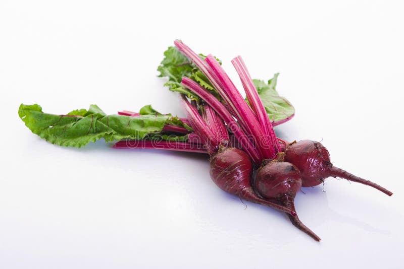 Freshly picked beetroot