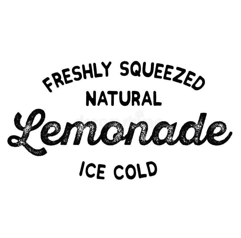 Freshly Squeezed Lemonade And Lemon Stock Vector Illustration Of Freshly Cafe