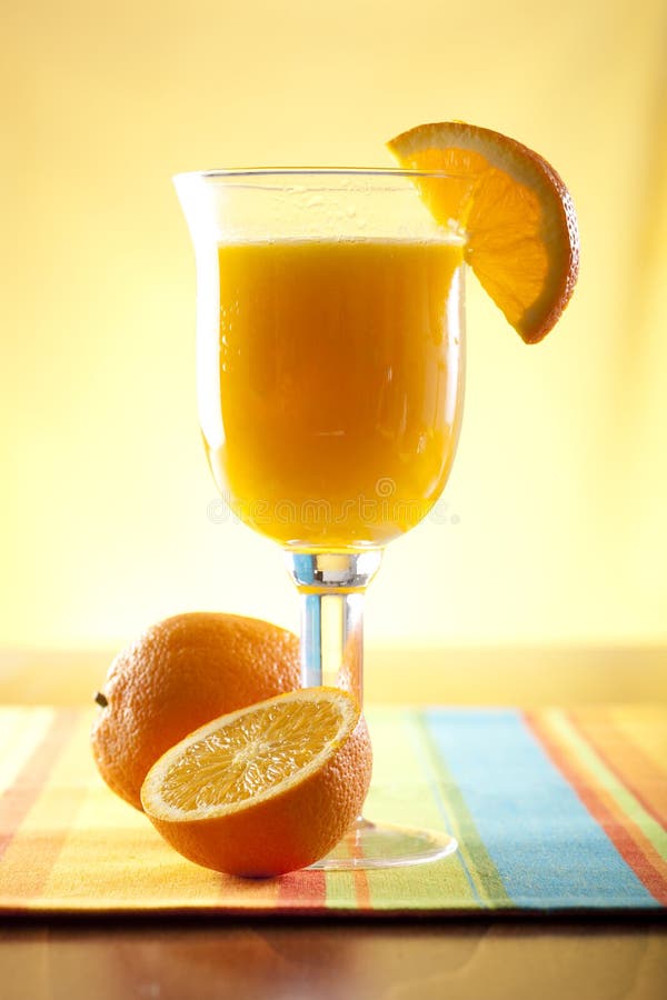 Freshly Squeezed Orange Juice Stock Photo Image of beverage