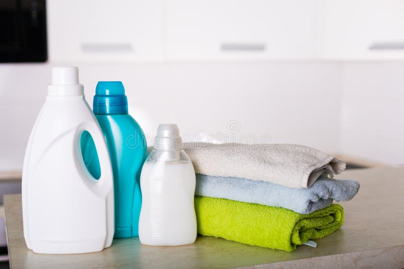 Freshly washed laundry stock images Freshly washed laundry stock images