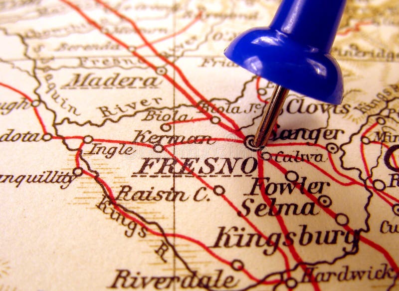 Fresno, la Californie images libres de droits Fresno, la Californie images libres de droits