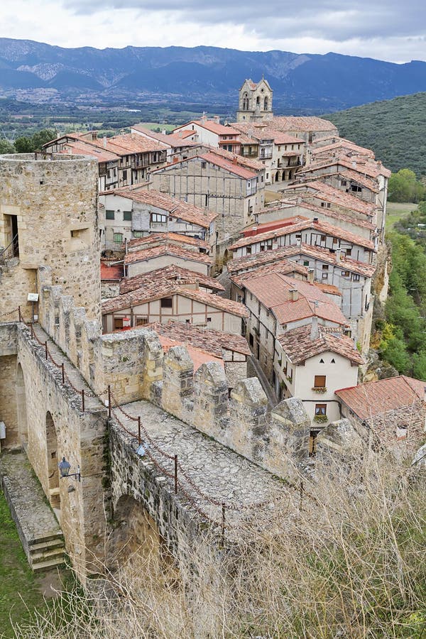 Frias town in Burgos