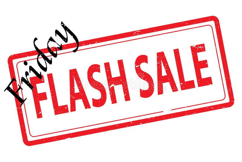 Friday Flash Sale Stock Vector Illustration Of Symbol Friday Flash Sale Stock Vector Illustration Of Symbol
