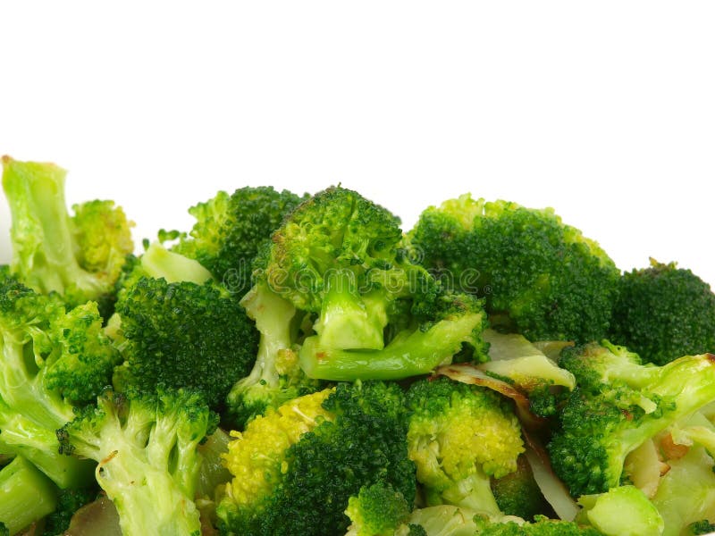 Fried Broccoli stock image. Image of meal, nutrition 12812683