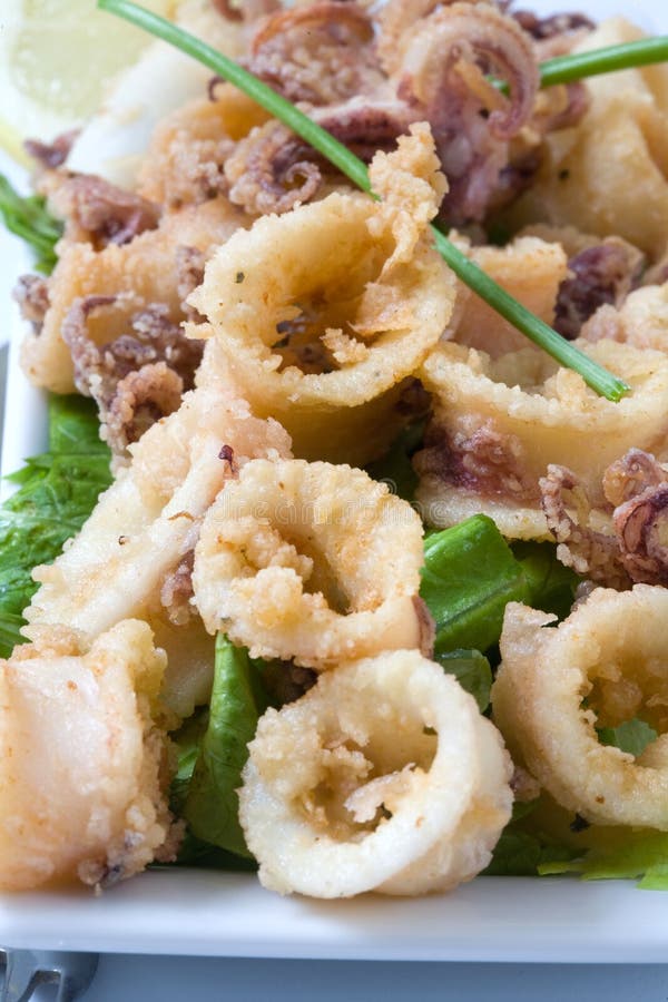 Fried calamari